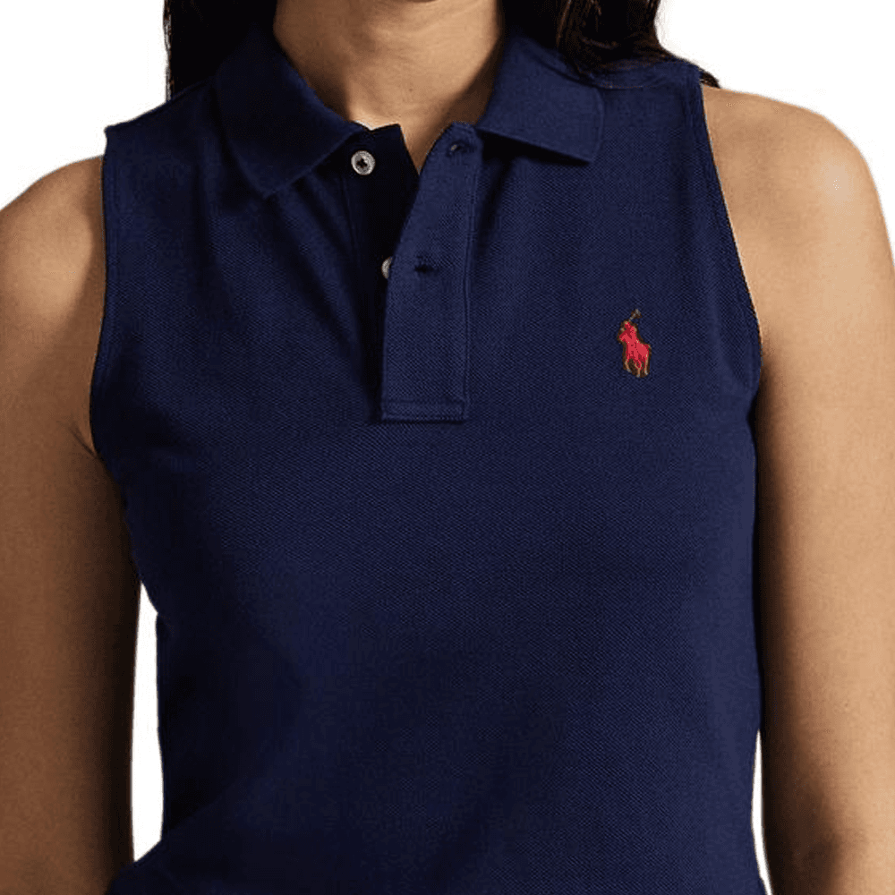 Polo Ralph Lauren SS25 Polo Женское Темно-синий - изображение 5