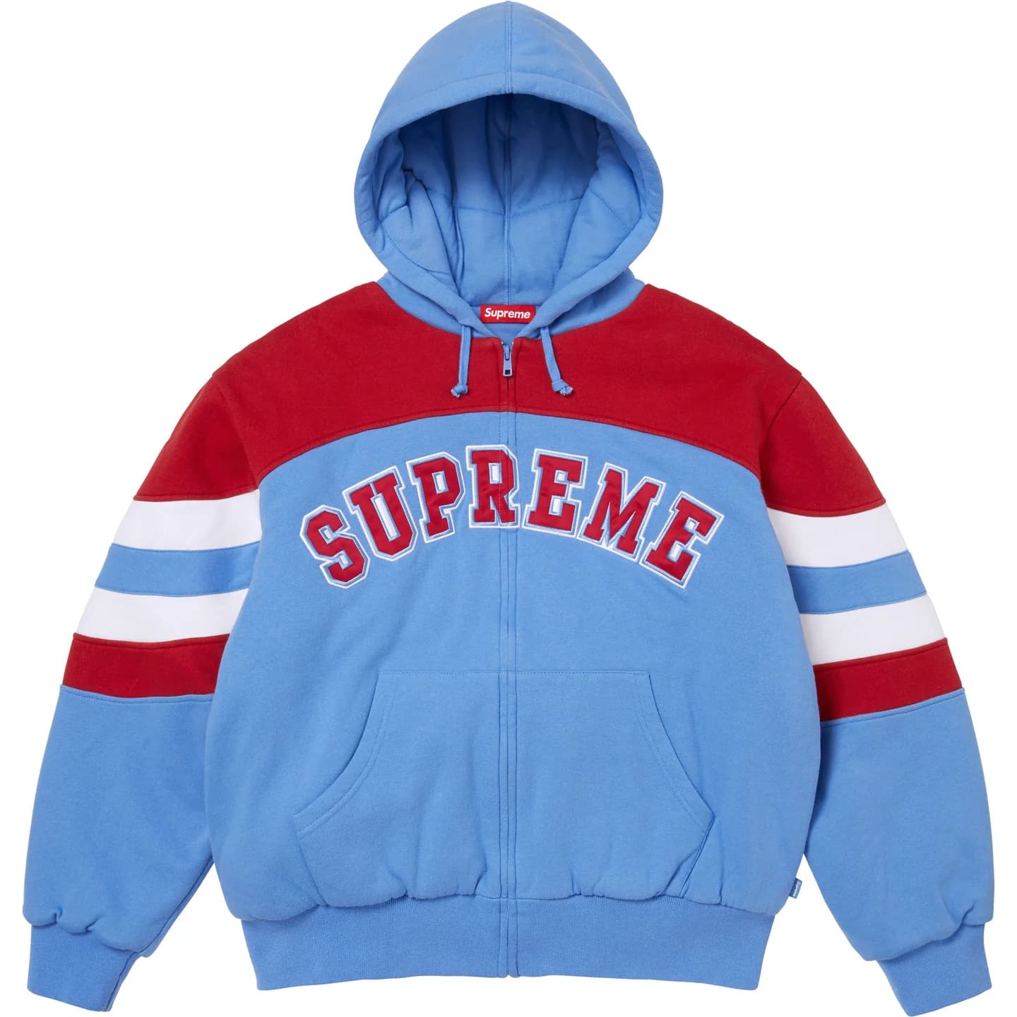 Худи Supreme SS26 WEEK1 Заправленная толстовка на молнии с капюшоном Унисекс - изображение 1