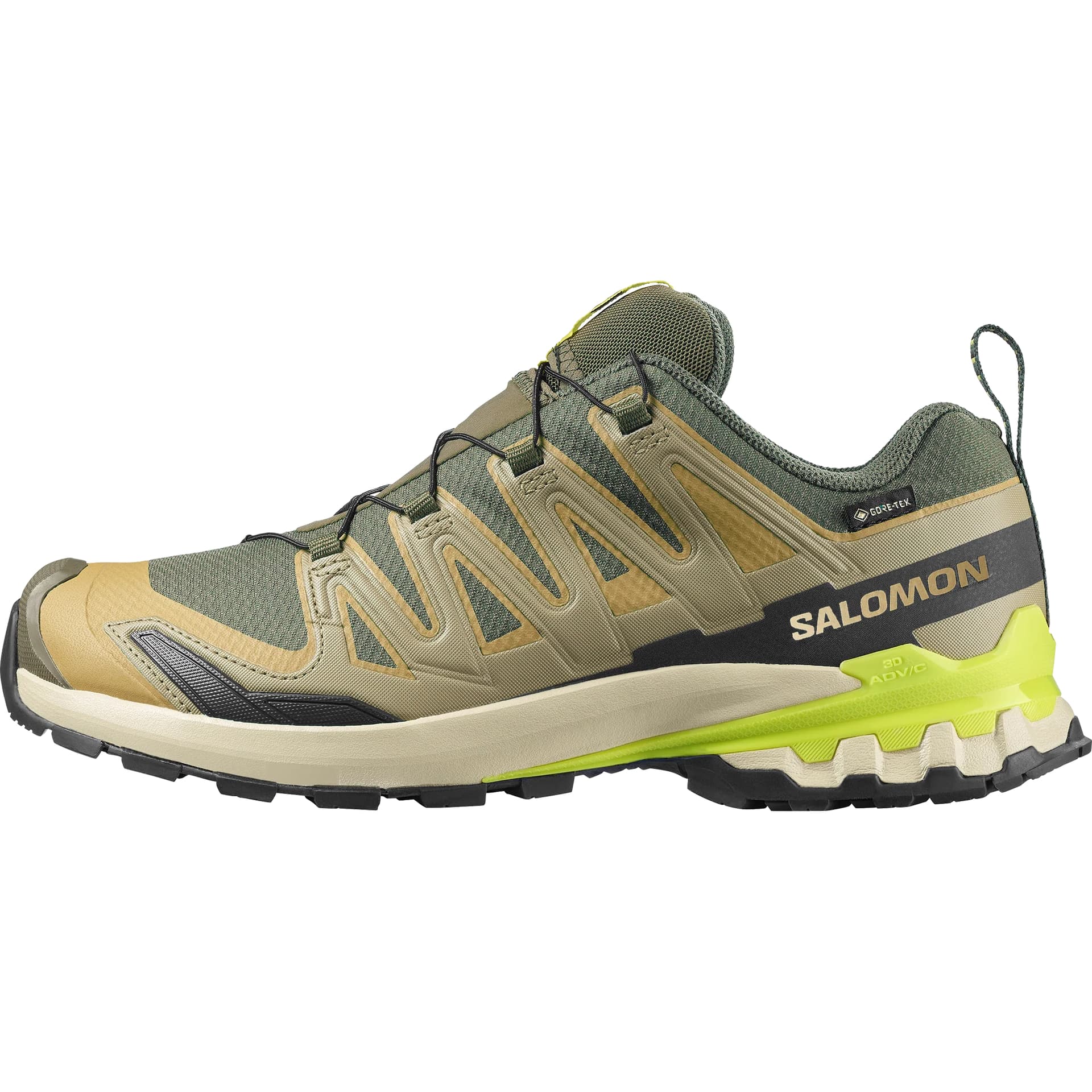 Кроссовки Salomon XA Pro 3D V9 Ткань Водонепроницаемый Поддержка Отскок Низкие Кроссовки для Трейловых Беговых Бег Мужские - изображение 1