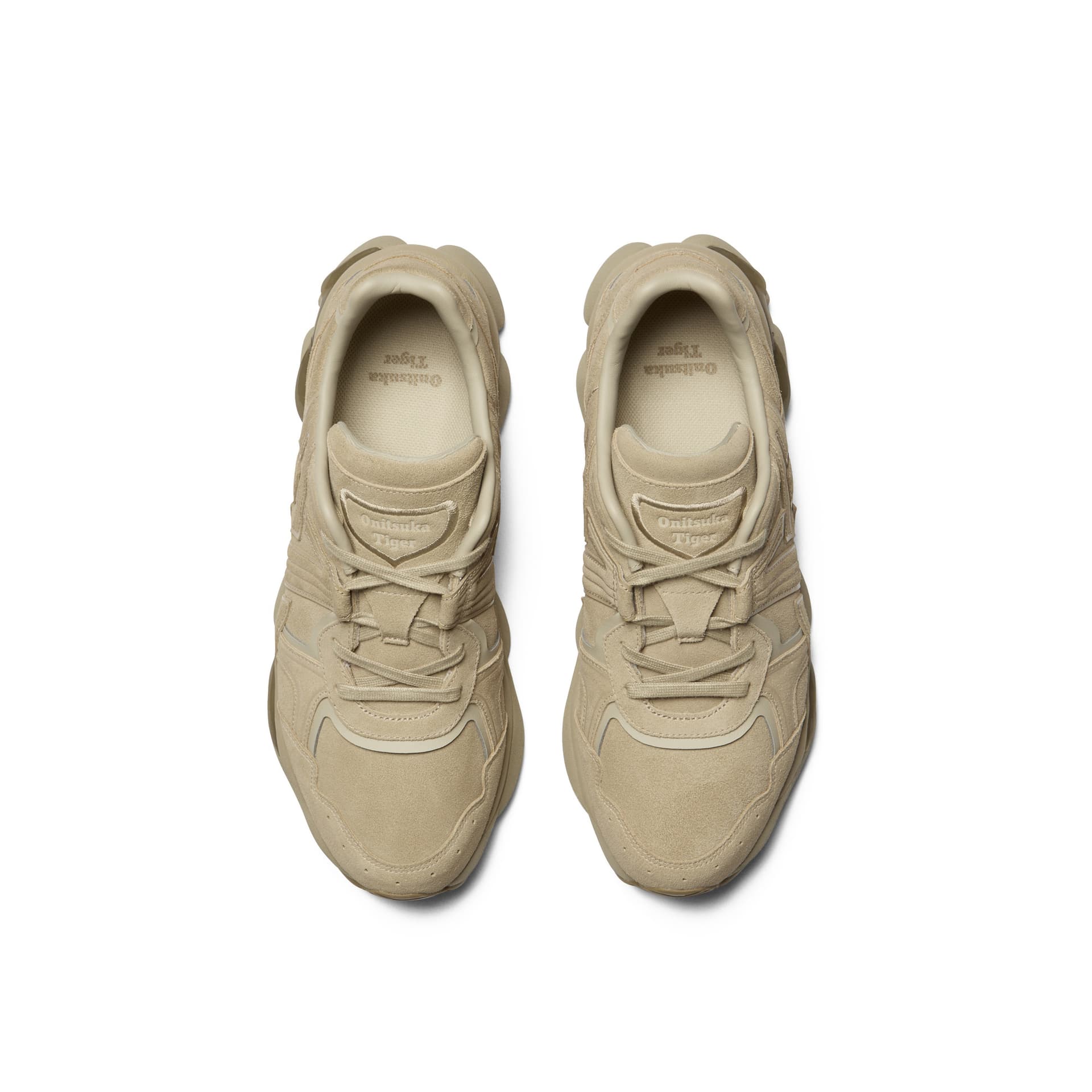 Кроссовки Onitsuka Tiger TIGRUN Корова Спилок Повседневная Обувь Мужская Коричневая - изображение 5