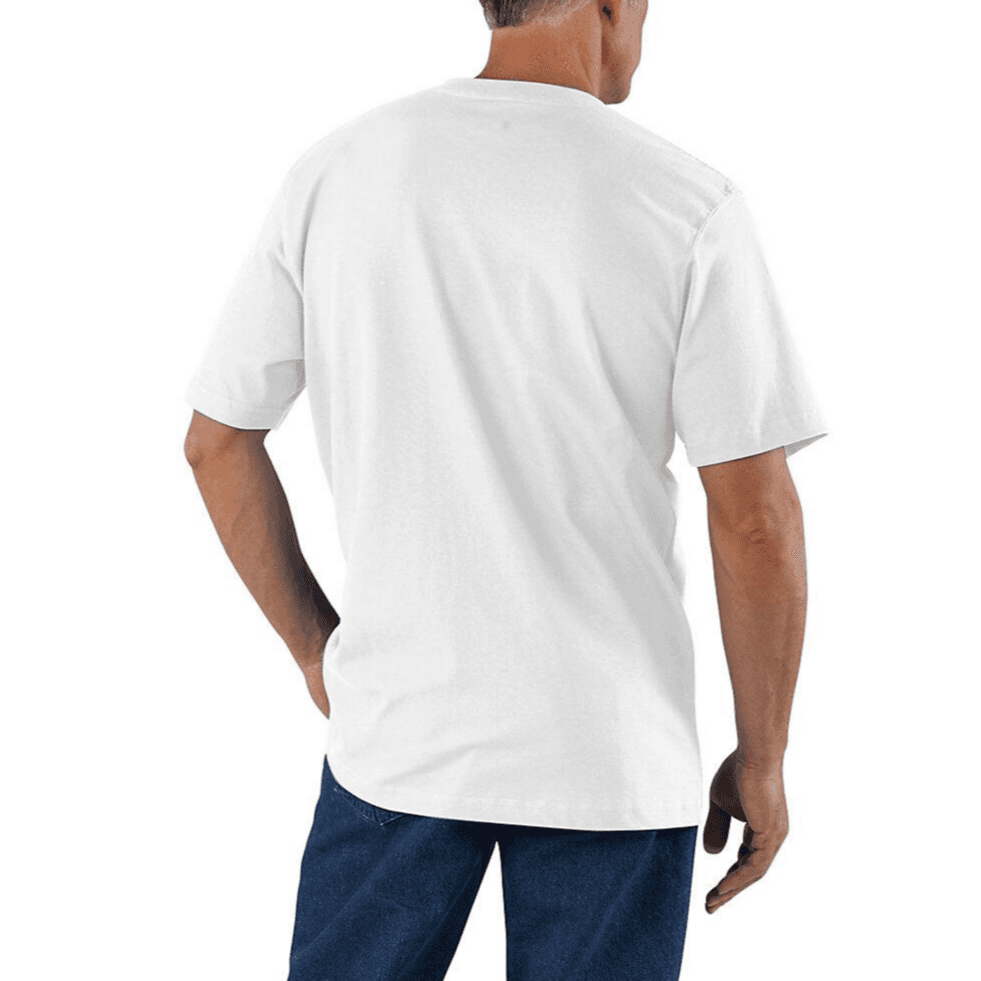 Футболка Carhartt K87 Light Grey - изображение 6