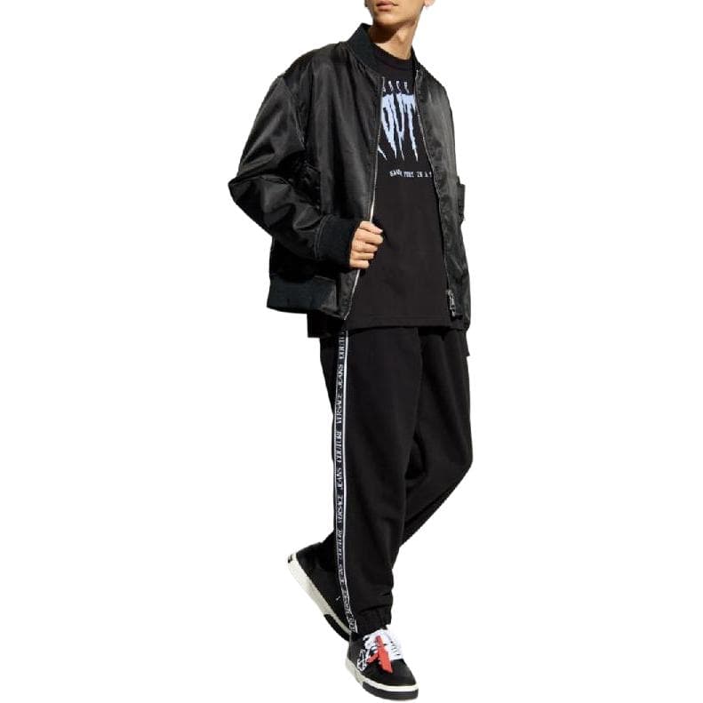 Футболка VERSACE JEANS COUTURE T-рубашка мужская черная - изображение 4