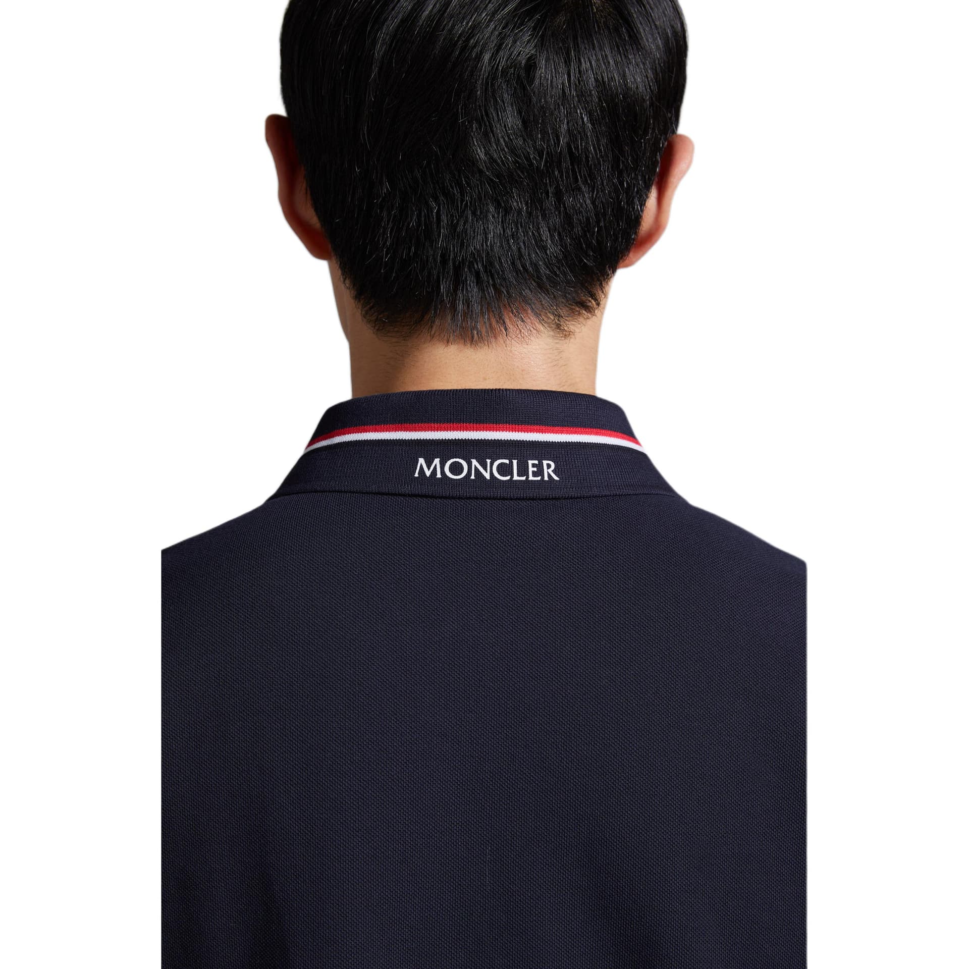 Поло Moncler Polo Shirt Navy - изображение 5