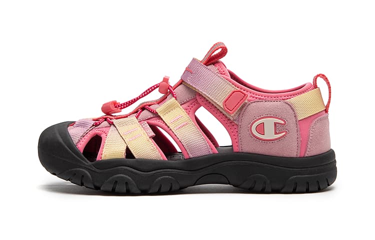Сандалии Champion Kids Синтетическая кожа текстиль сандалии розовый камуфляж детский - изображение 1