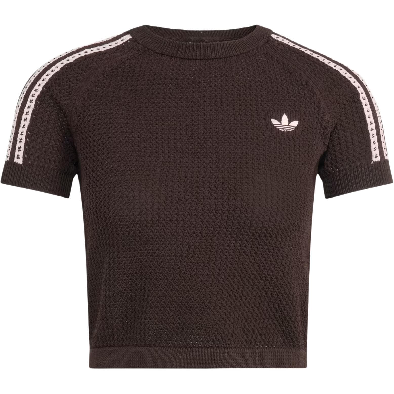 Футболка Adidas Originals Коричневый Женские T-рубашки - изображение 1