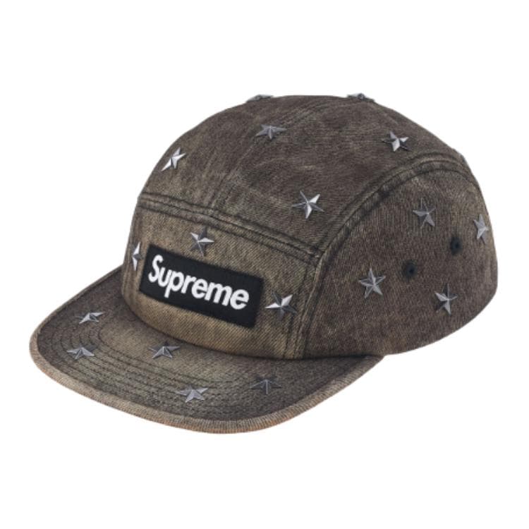 Кепка Supreme Очистка Саржа Хлопок ткань Кепки Унисекс Многоцветные - изображение 1