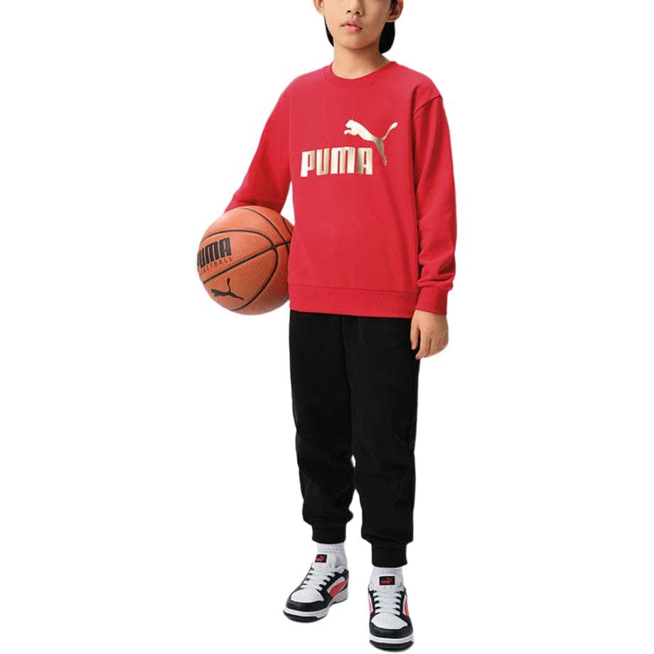 PUMA Повседневная спортивная одежда PantsSportstyle Красный черный Тон Унисекс - изображение 3