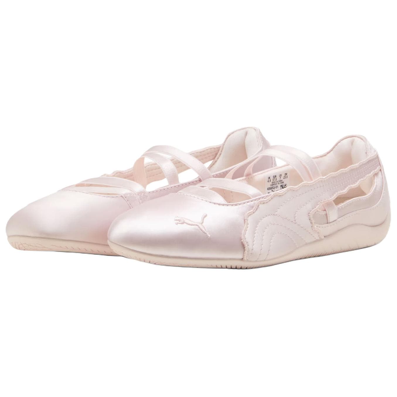 PUMA Speedcat Туфли Мэри Джейн Женские Светло-розовые - изображение 3