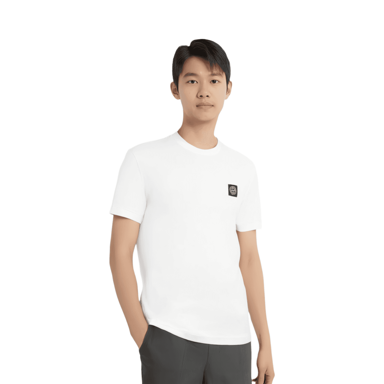 Футболка Stone Island T-Shirt White - изображение 3