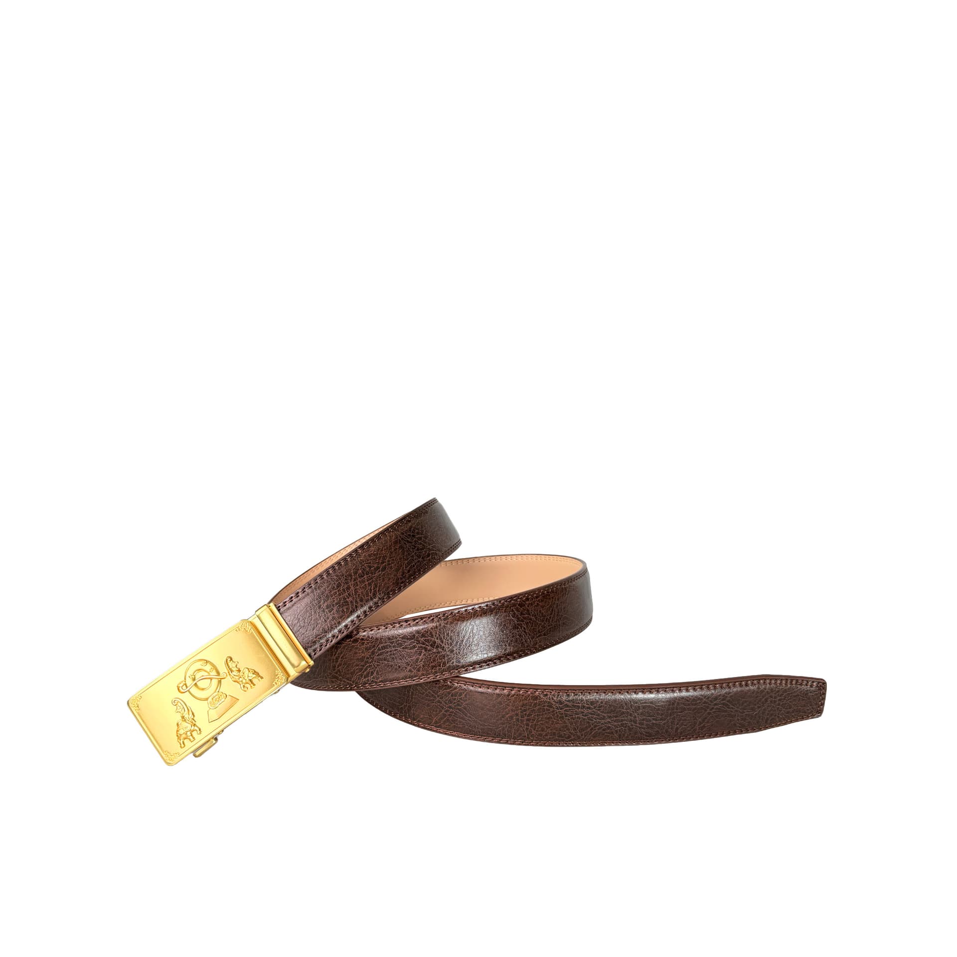 Ремень JEANSWEST Ремни из коровьей кожи спилок мужские 3,5 см - изображение 4