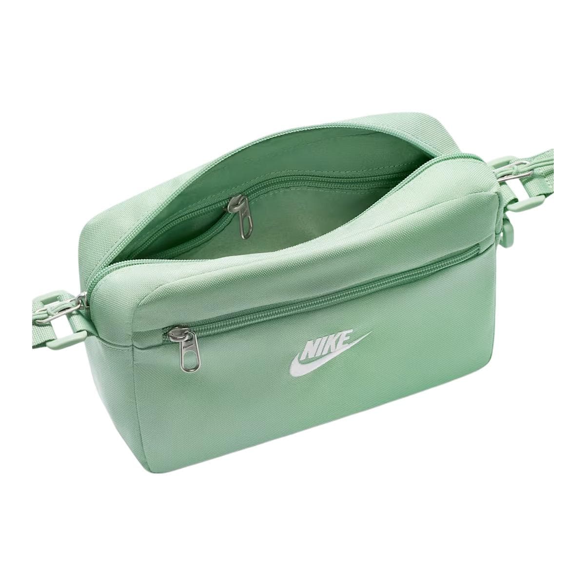 Сумка через плечо Nike Heritage Полиэстер Волокно Кросс-Боди Сумка Унисекс Зеленый - изображение 4
