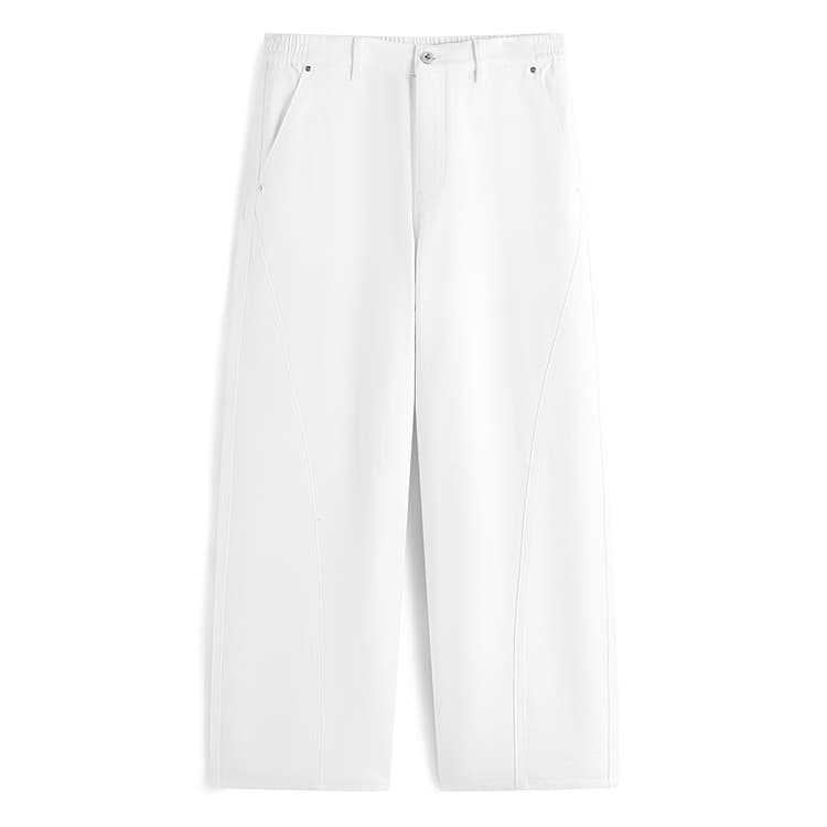 Штаны PEACEBIRD MEN Denim Raw White Batch 1 Men's Jeans PEACEBIRD MEN Деним Сырой Белый Партия 1 Мужские Джинсы - изображение 1