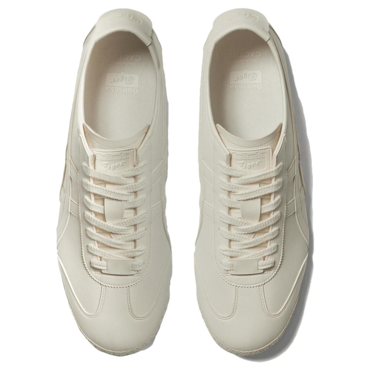 Кроссовки Onitsuka Tiger MEXICO 66 Повседневная обувь Низкий Топ Белый Унисекс - изображение 4