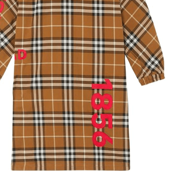 Burberry Коричневые Платья для Девочек - изображение 3