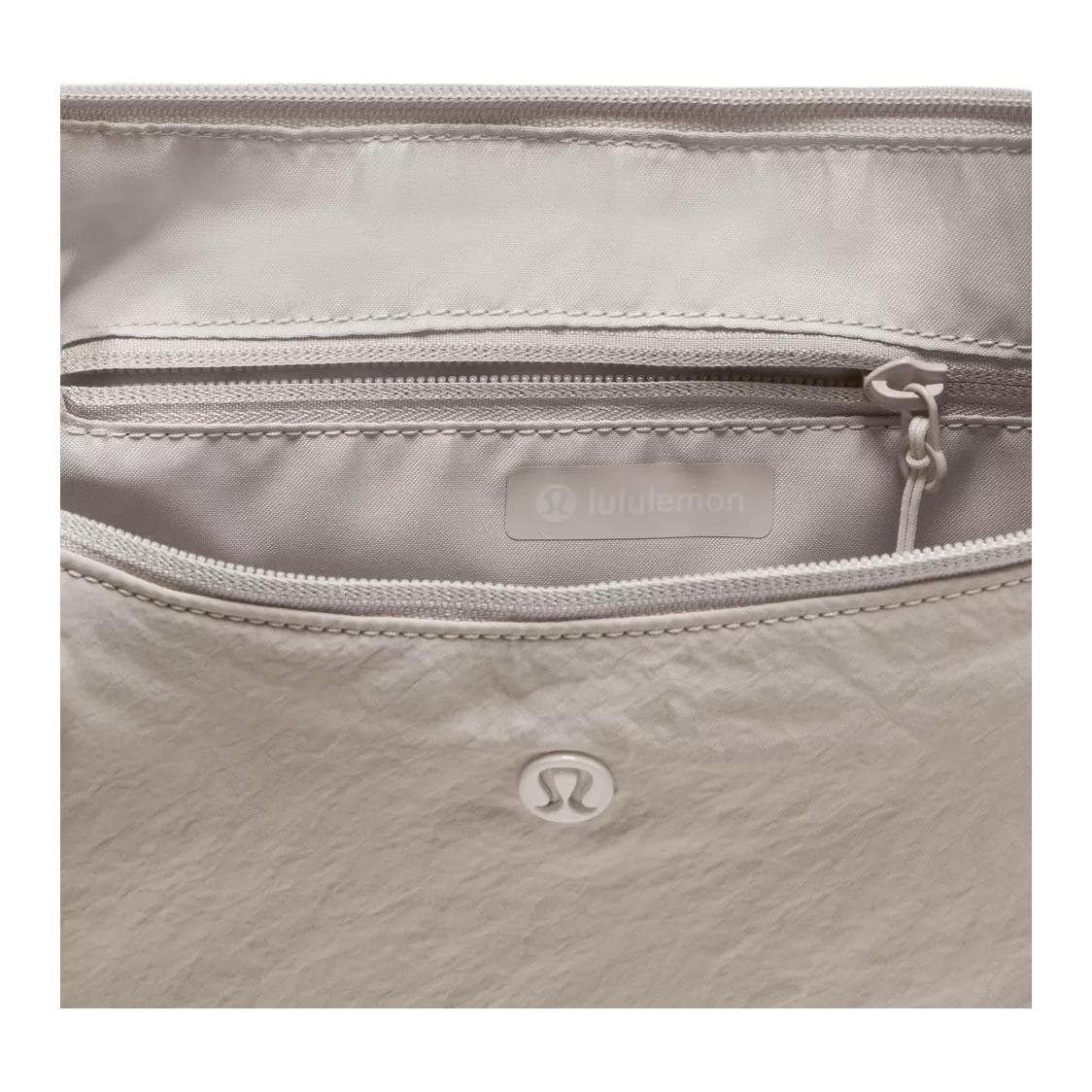 Сумка через плечо Lululemon Slouchy Sling Нейлон Сумки кросс-боди Мужской Городской Песочный коричневый - изображение 4