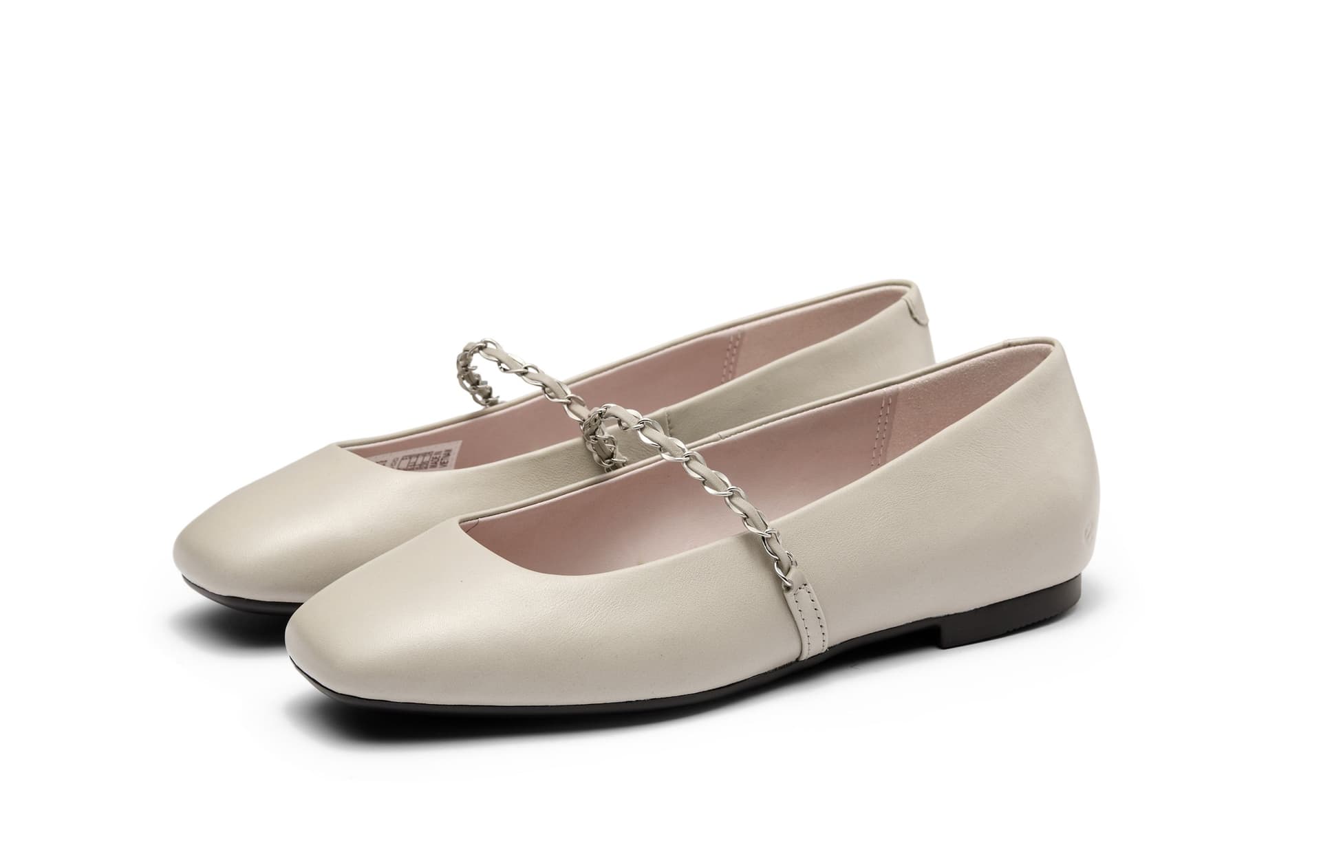 Ecco SS26 Dance Delight Коллекция Тонкие и Без Форма Туфли Мэри Джейн Женские Бежевые 234333 - изображение 3