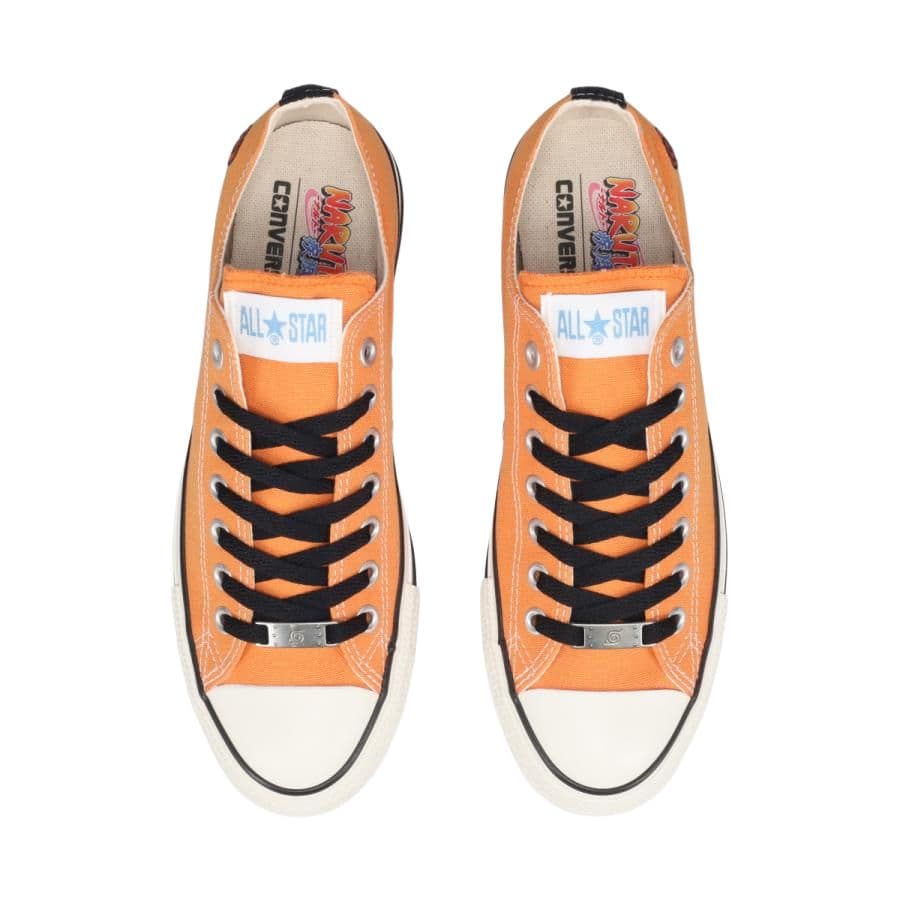 Кеды Converse xNARUTO Shippuden ALL STAR OX Naruto Унисекс кеды с круглым носком, удобные, оранжевые - изображение 3