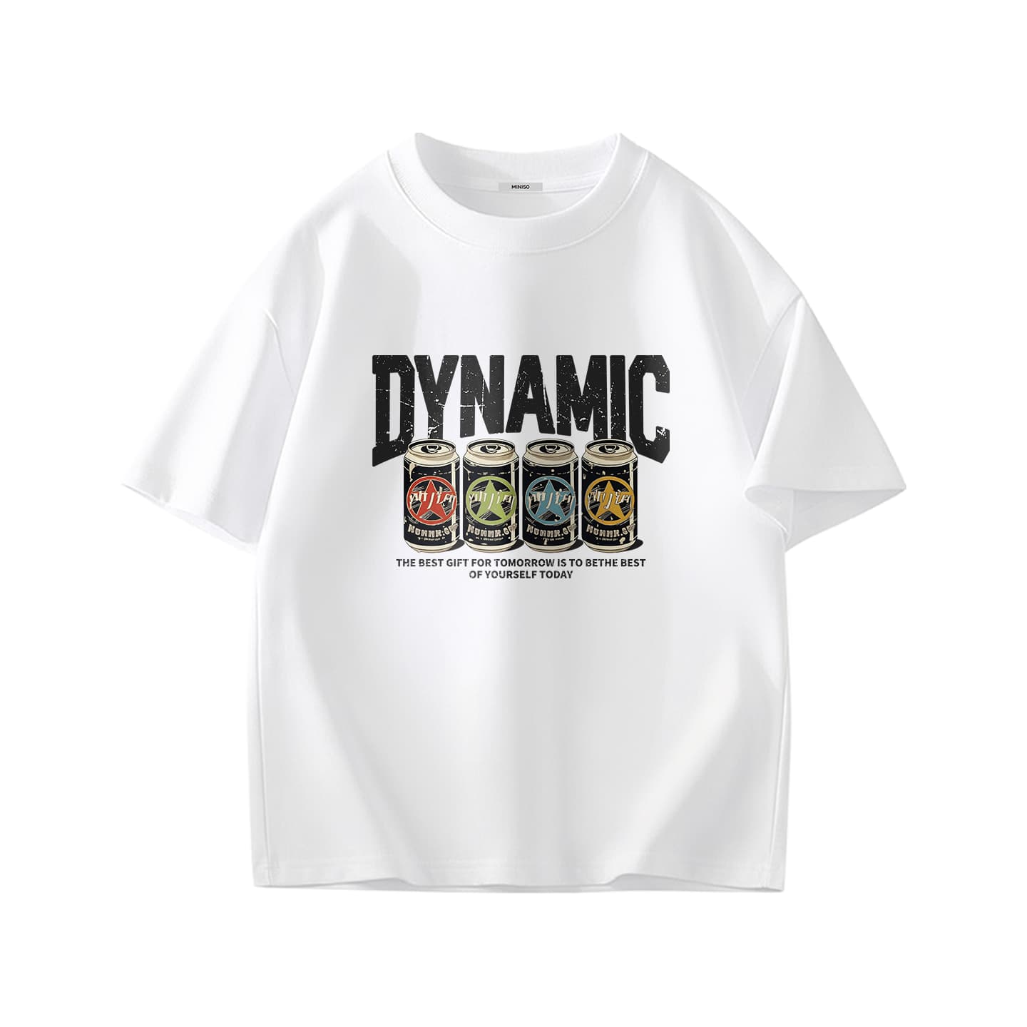 Футболка MINISO oversize T 2 - изображение 2