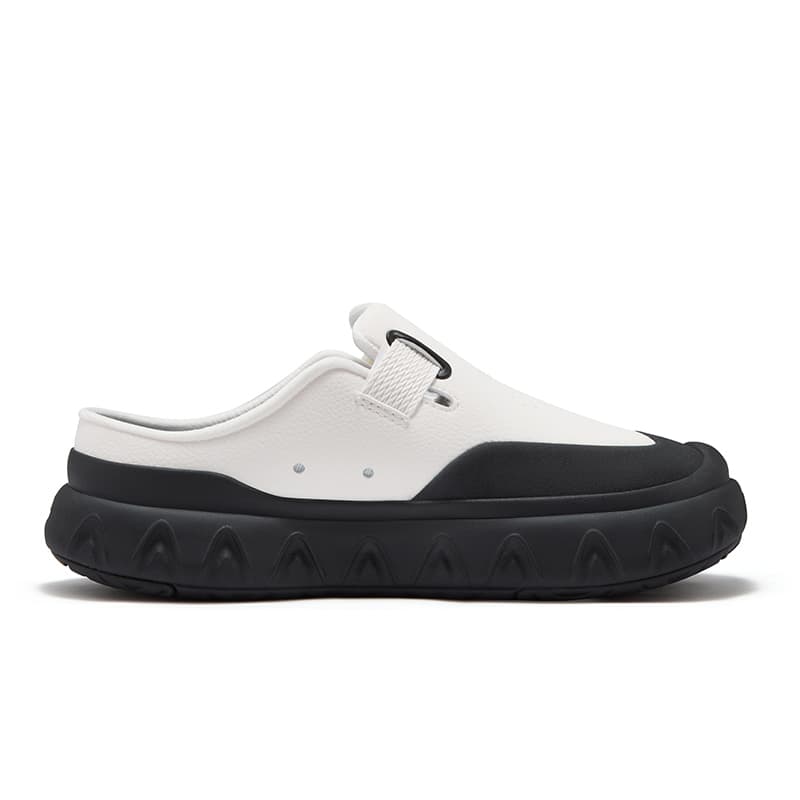 Сандалии FILA FUSION PISA FLAT SANDAL Резиновая подошва Закрытые тапочки Женские Ванильный лед Черный - изображение 2