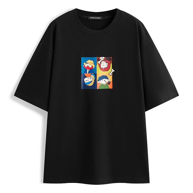 Футболка PEACEBIRD MEN Короткий рукав T-рубашки Мужские - изображение 1