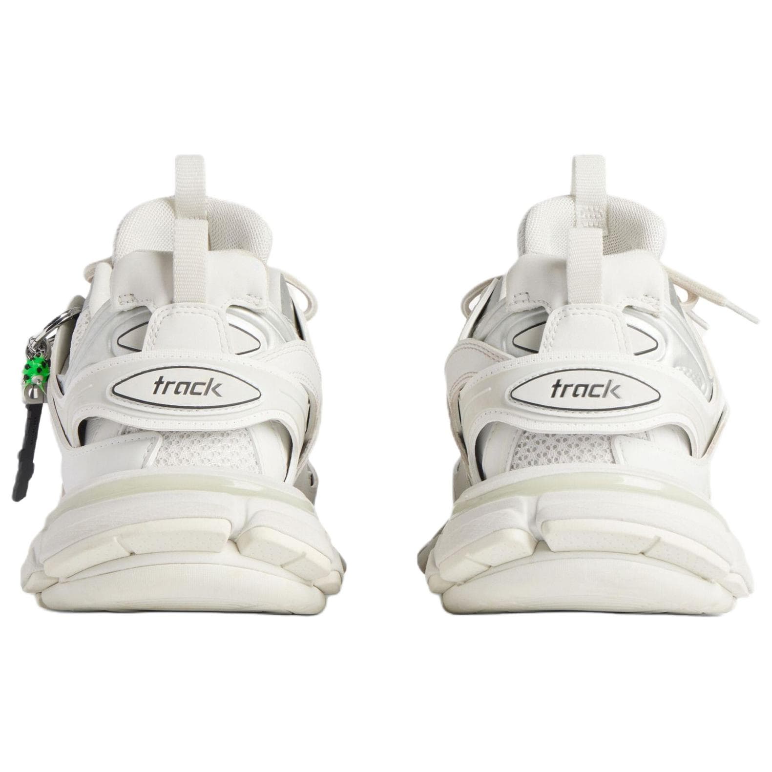 Кроссовки Balenciaga Track Low-Top Crepe Sneakers Men White Баленсиага Трек Низкие Кроссовки Мужские Белые - изображение 6