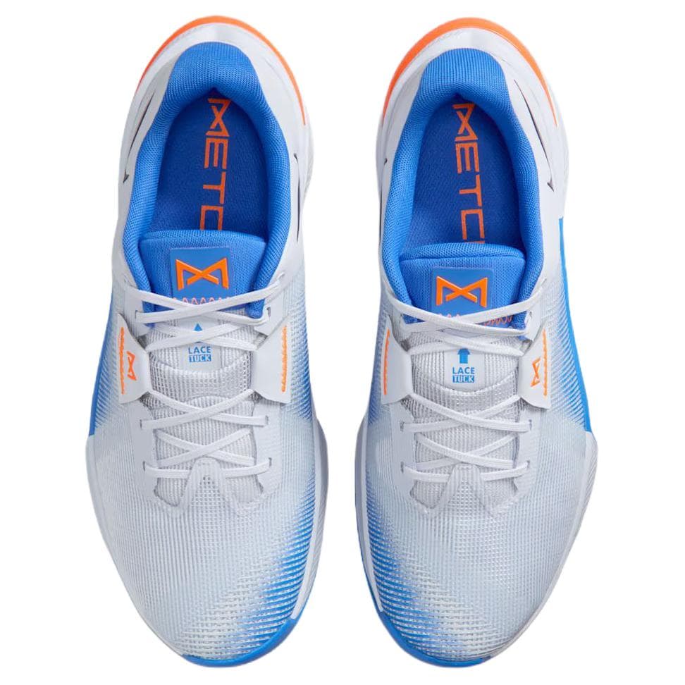 Кроссовки для спортзала Nike Metcon 10 Дышащие Поддерживающие Тренировочные Кроссовки Мужские Синие Оранжевые - изображение 4