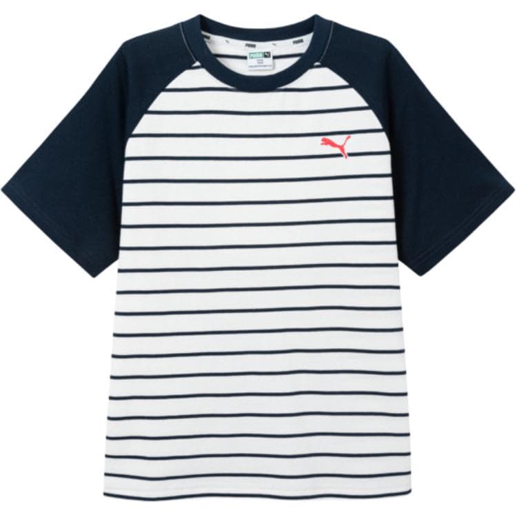 Футболка PUMA Темно-синий 80802 Унисекс T-рубашки - изображение 1