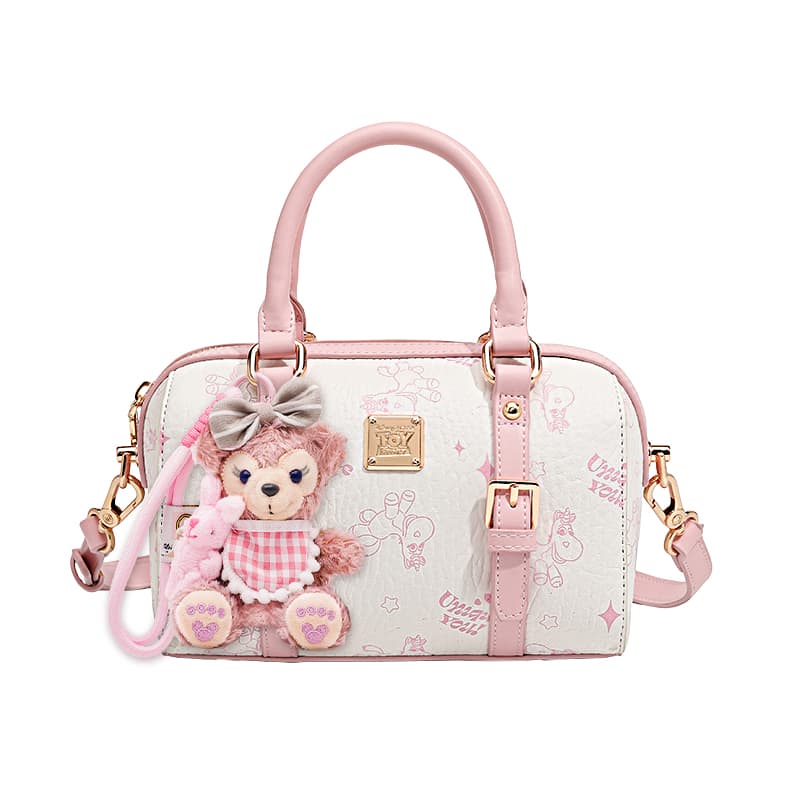 Сумка Disney Lotso Toy Story ПУ (полиуретан) Сумка Стандартная (Standard) Женская Вишневый цветок Розовый Клубничный Розовый - изображение 1