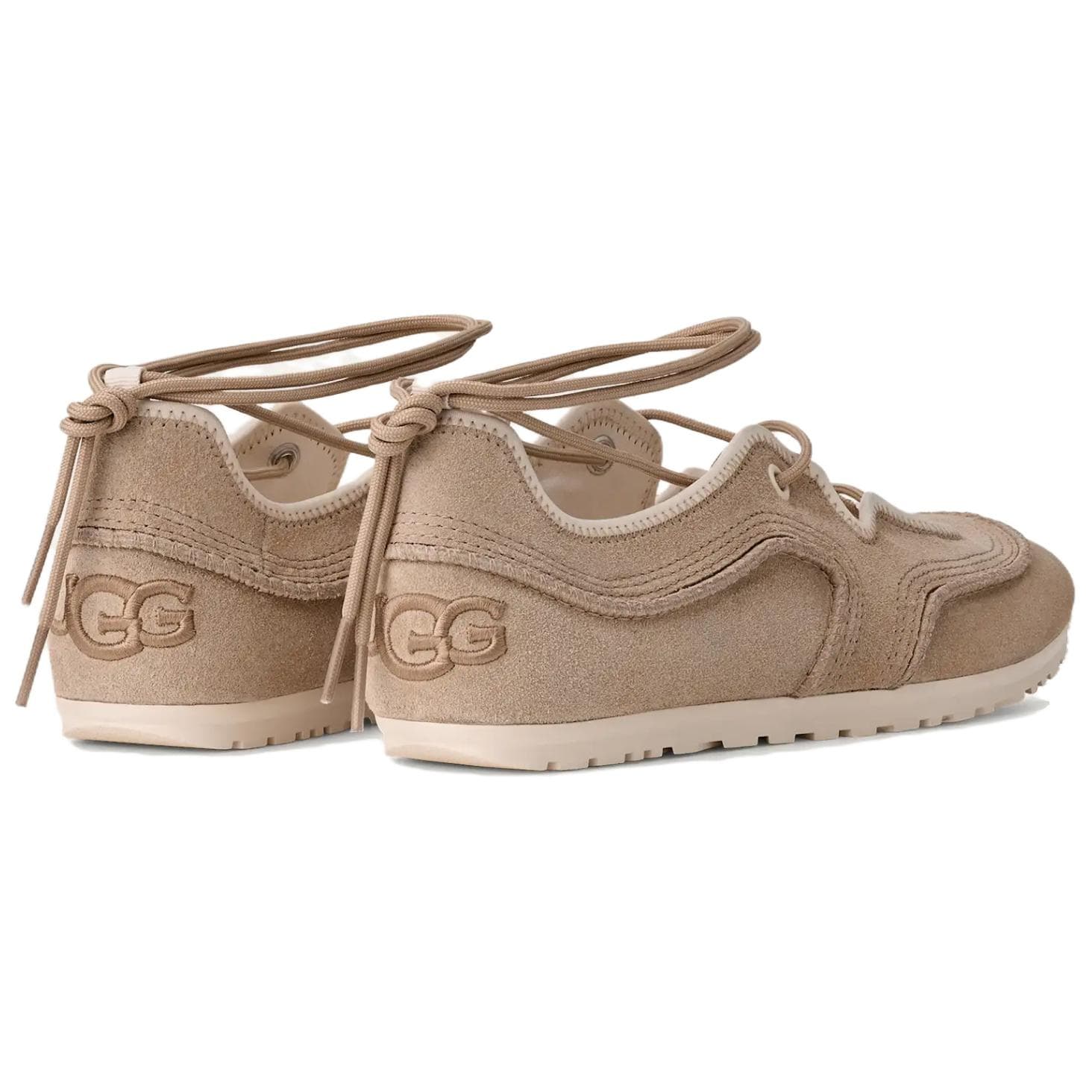 Кроссовки UGG Quill Low Топ Повседневная обувь Женская Песочного цвета - изображение 4