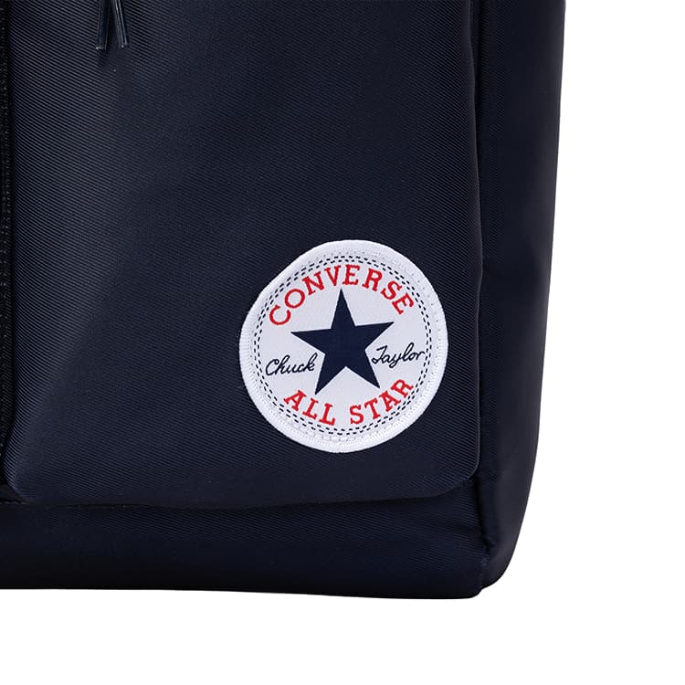 Рюкзак Converse 19L Большой объем Универсальный рюкзак Полиэстер Мужской Темно-синий - изображение 5