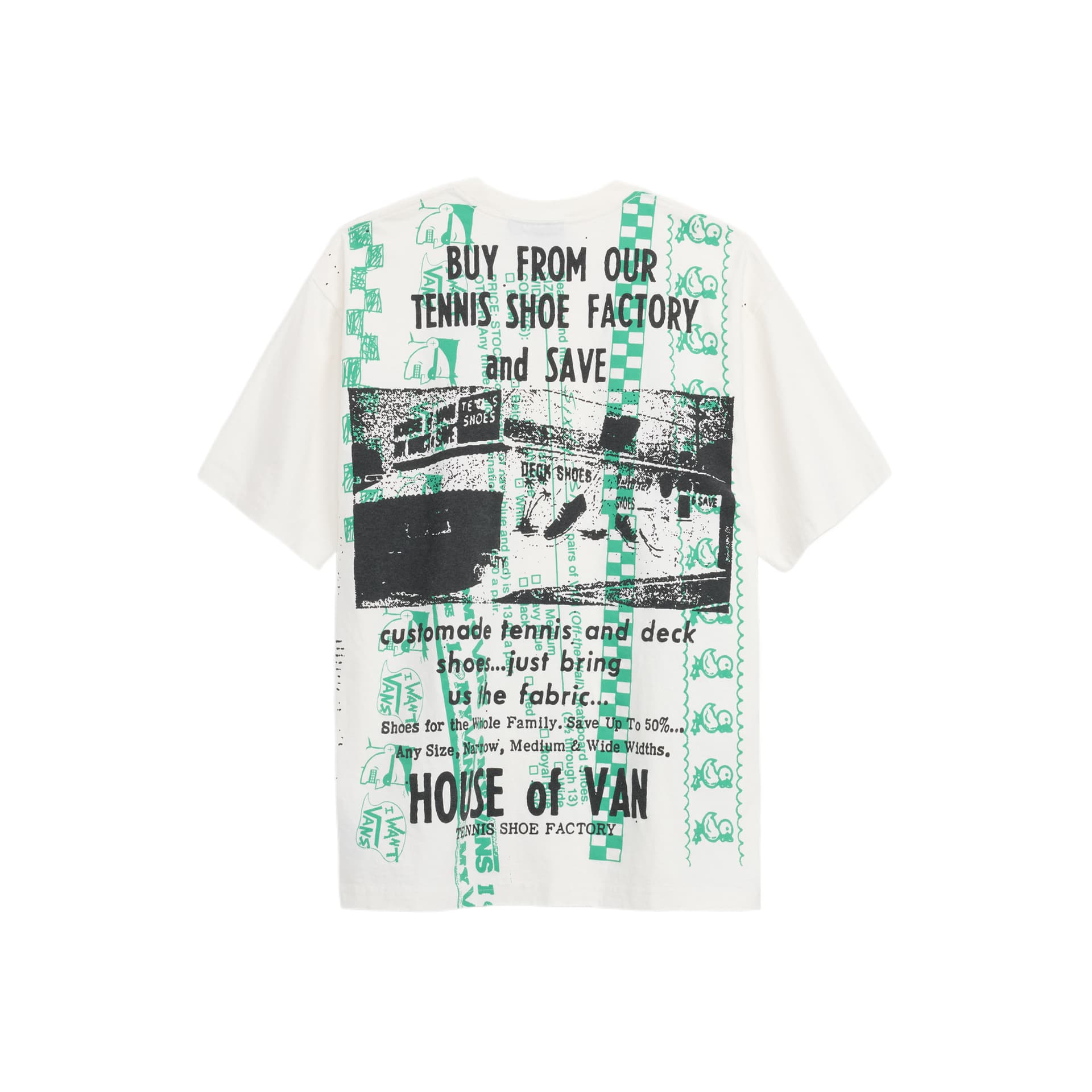 Футболка Vans PREMIUM HOUSE OF VAN T - изображение 2