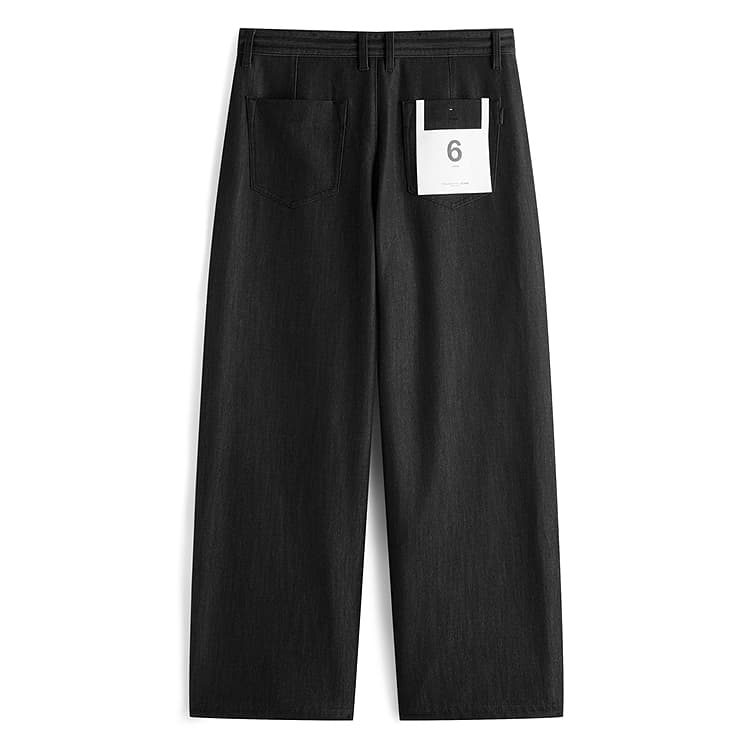 Штаны PEACEBIRD MEN Denim Jet Black Batch 1 Men's Jeans PEACEBIRD MEN Деним Джет Блэк Партия 1 Мужские Джинсы - изображение 2