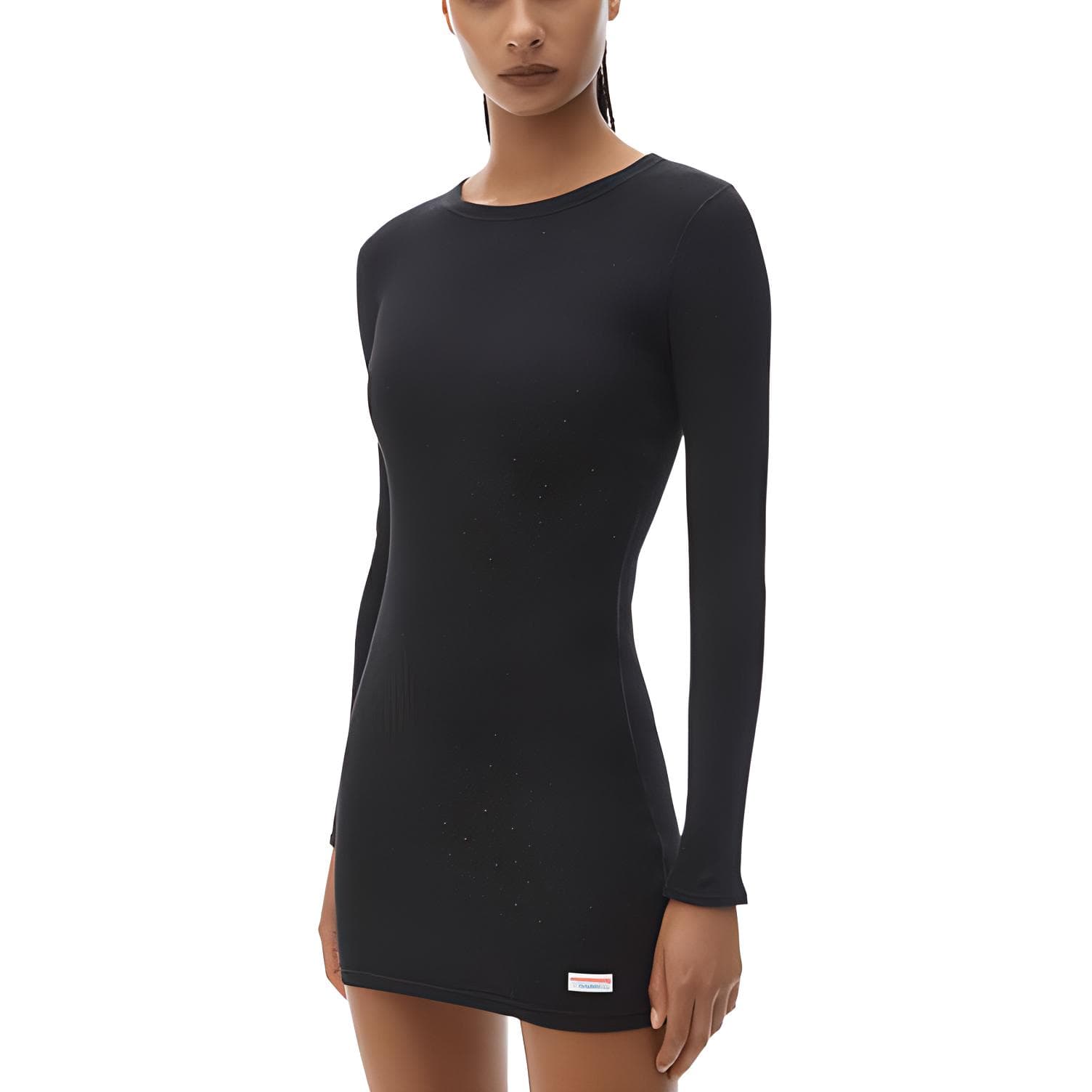 Платье Alexander Wang Bodywear FW24 Платье Женское Черное - изображение 2