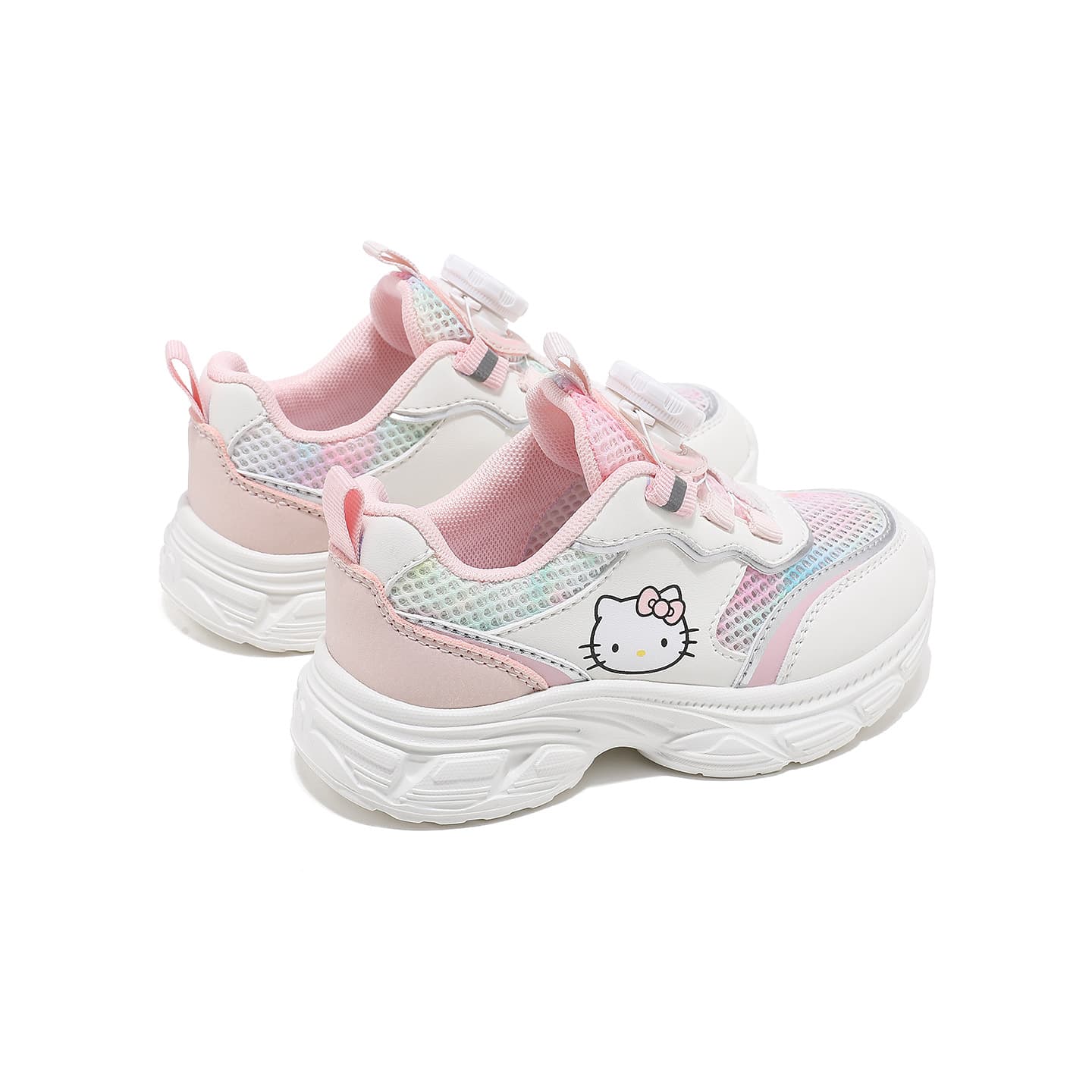 Кроссовки Sanrio x Hello Kitty Синтетическая кожа текстиль Низкие кеды для бега для детей - изображение 4