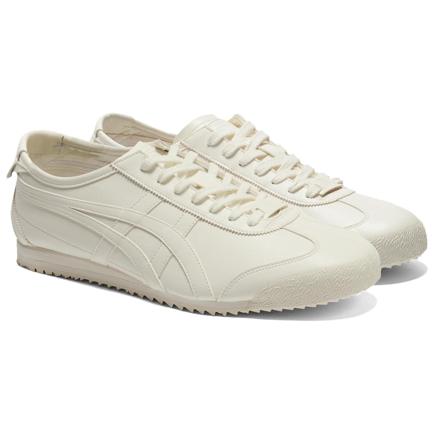 Кроссовки Onitsuka Tiger MEXICO 66 Повседневная обувь Низкий Топ Белый Унисекс - изображение 3