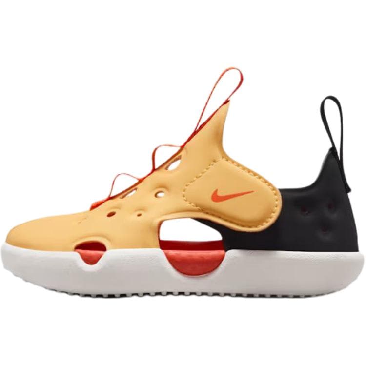 Кроссовки Nike Sunray Protect 4 Low Топ Обувь для малышей Светло-оранжевый Черный Для младенцев и малышей - изображение 1