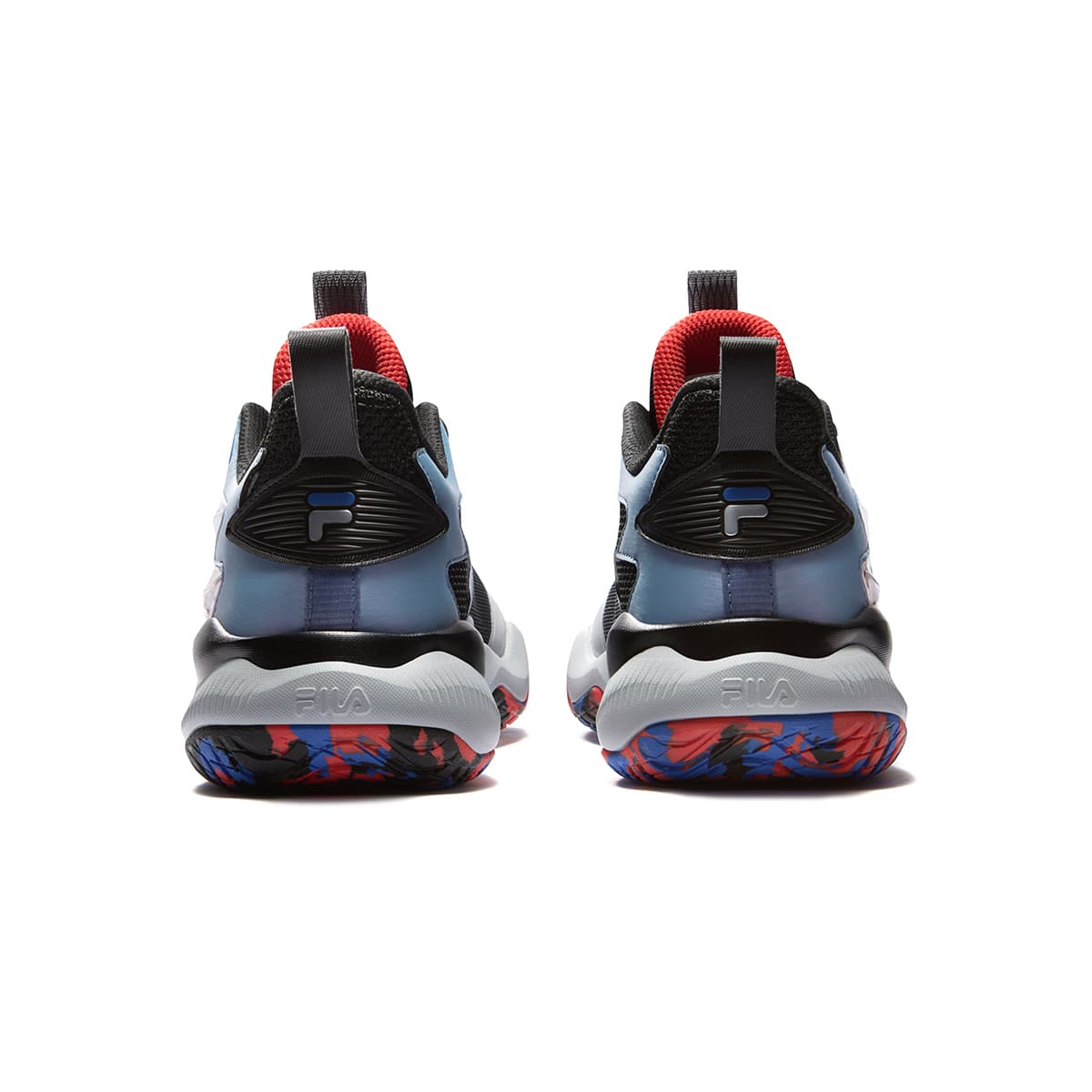 Кроссовки для баскетбола FILA KIDS Текстиль Синтетическая кожа Баскетбольные кроссовки Черный Смелый Серый Детский - изображение 4