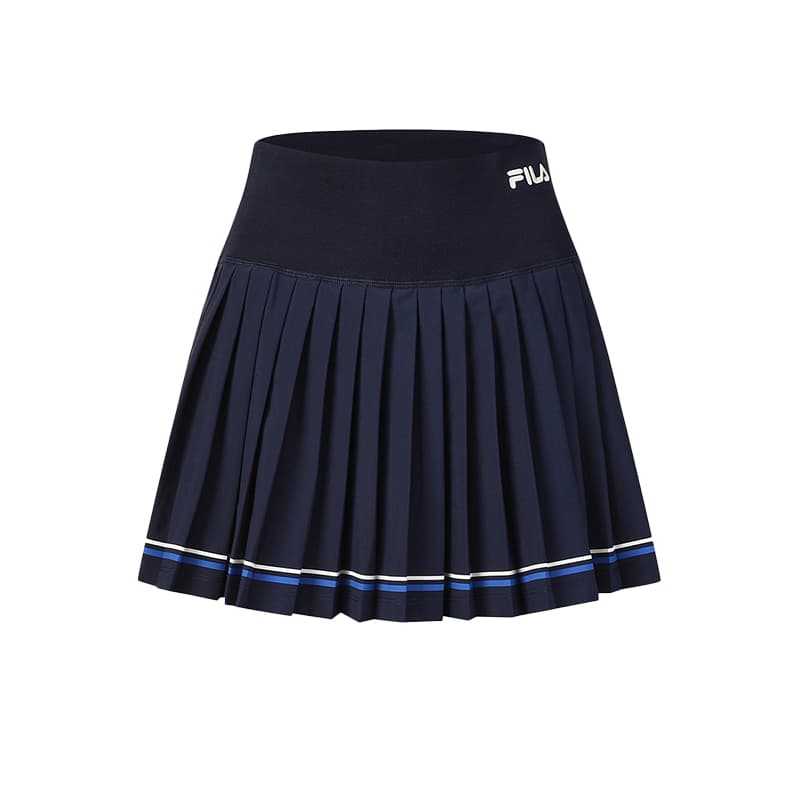 FILA Теннис Юбка Женская Межзвездный Синий - изображение 2