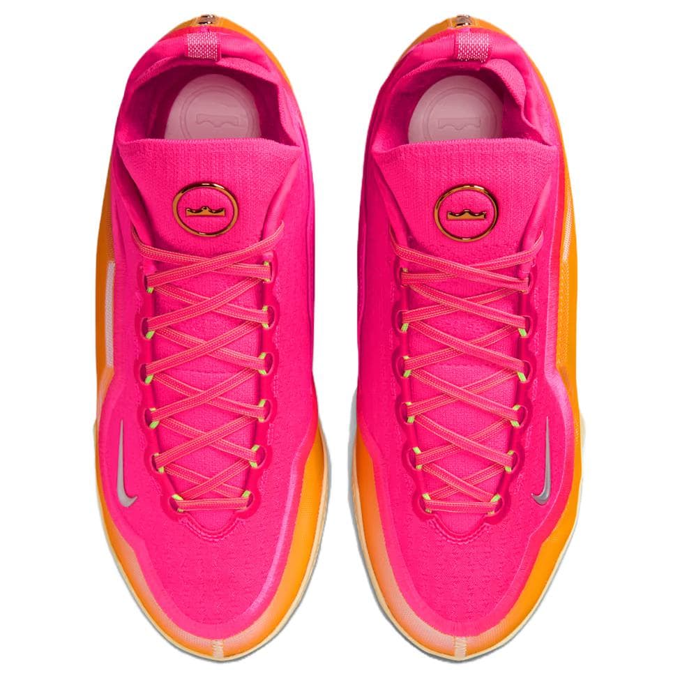 Кроссовки для баскетбола Nike Lebron 23 Поддержка Отскок Анти-Твист Сцепление Баскетбольные Кроссовки Мужские Ярко-Розовые - изображение 4