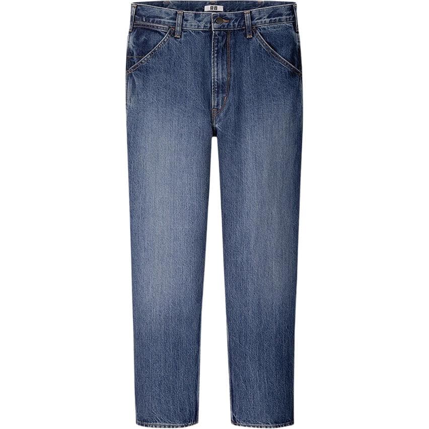 Штаны UNIQLO Мужские джинсы синие - изображение 1