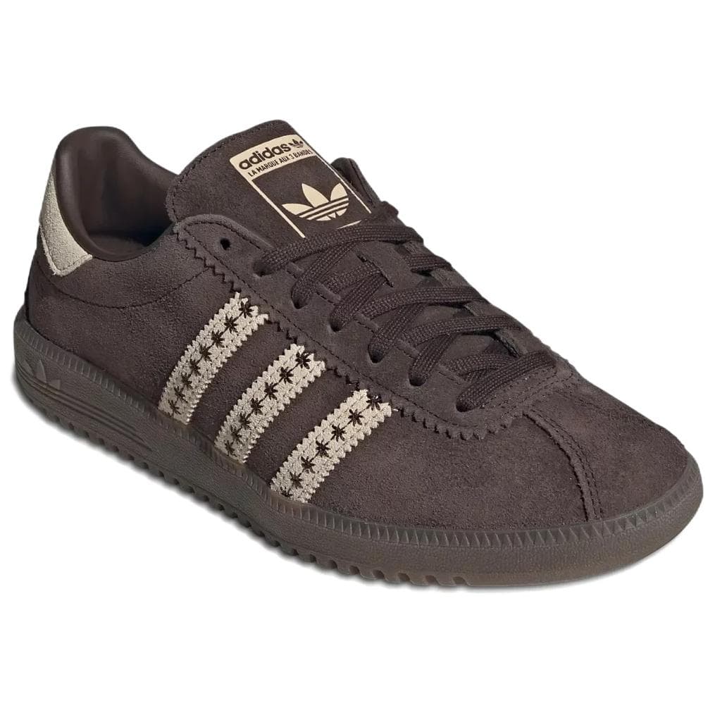 Кроссовки Adidas Originals Bermuda Low Топ Скейтборд Обувь Женские Темно-кофейный - изображение 3