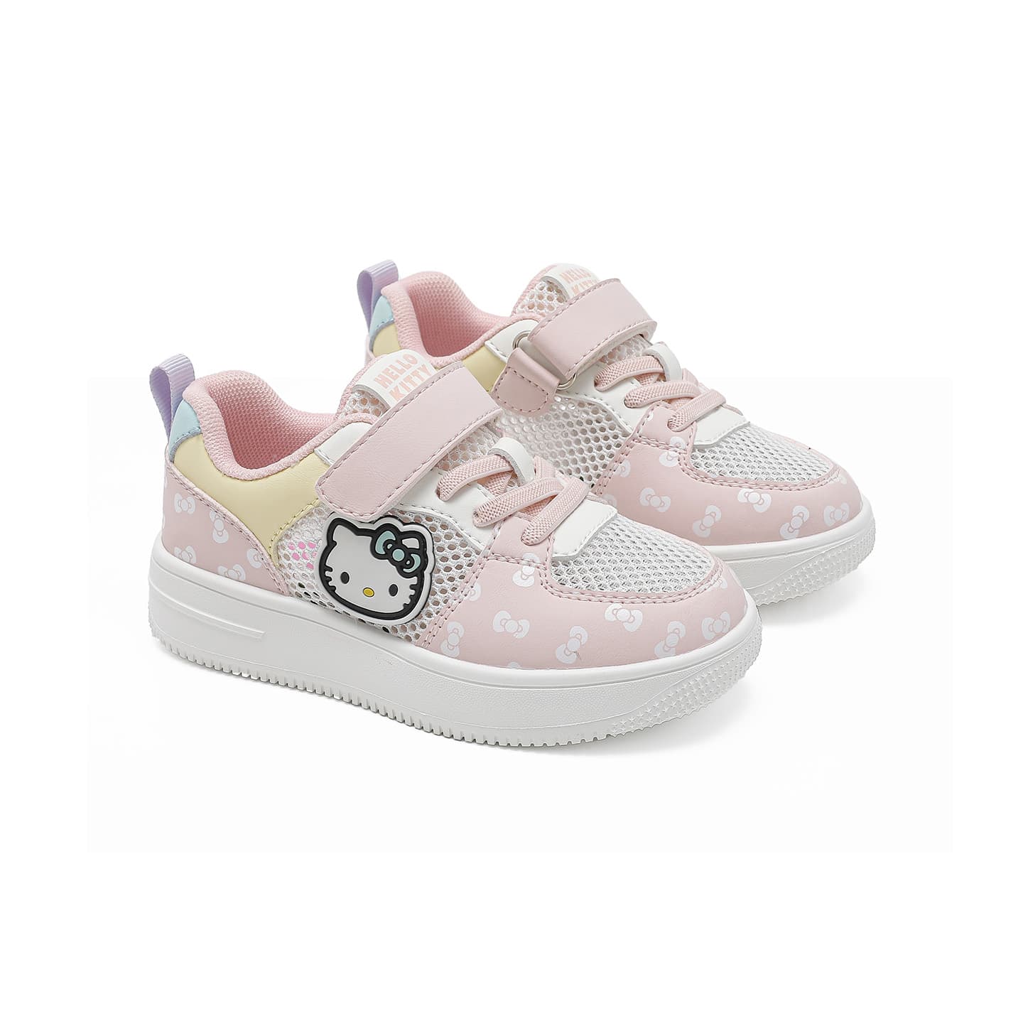 Кроссовки Sanrio x Hello Kitty Синтетическая кожа текстиль Низкие кеды для детей для скейтбординга Детский - изображение 3