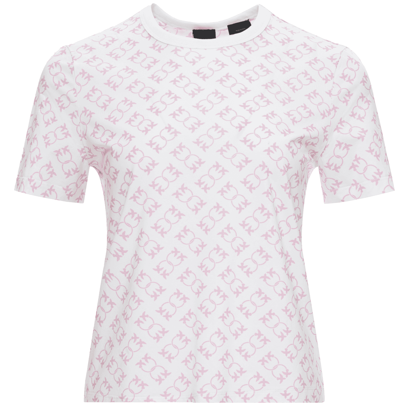 Футболка PINKO Розовые цветы Женские T-рубашки - изображение 1