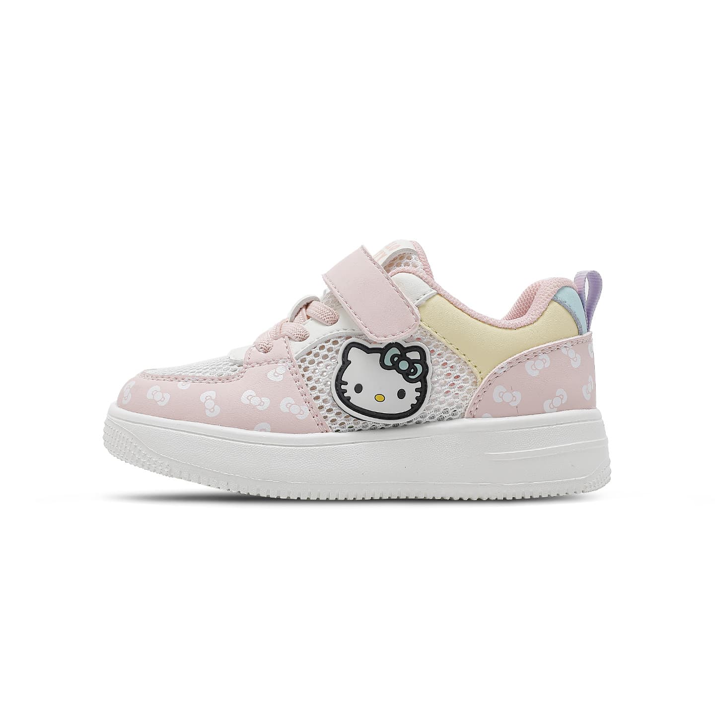 Кроссовки Sanrio x Hello Kitty Синтетическая кожа текстиль Низкие кеды для детей для скейтбординга Детский - изображение 1