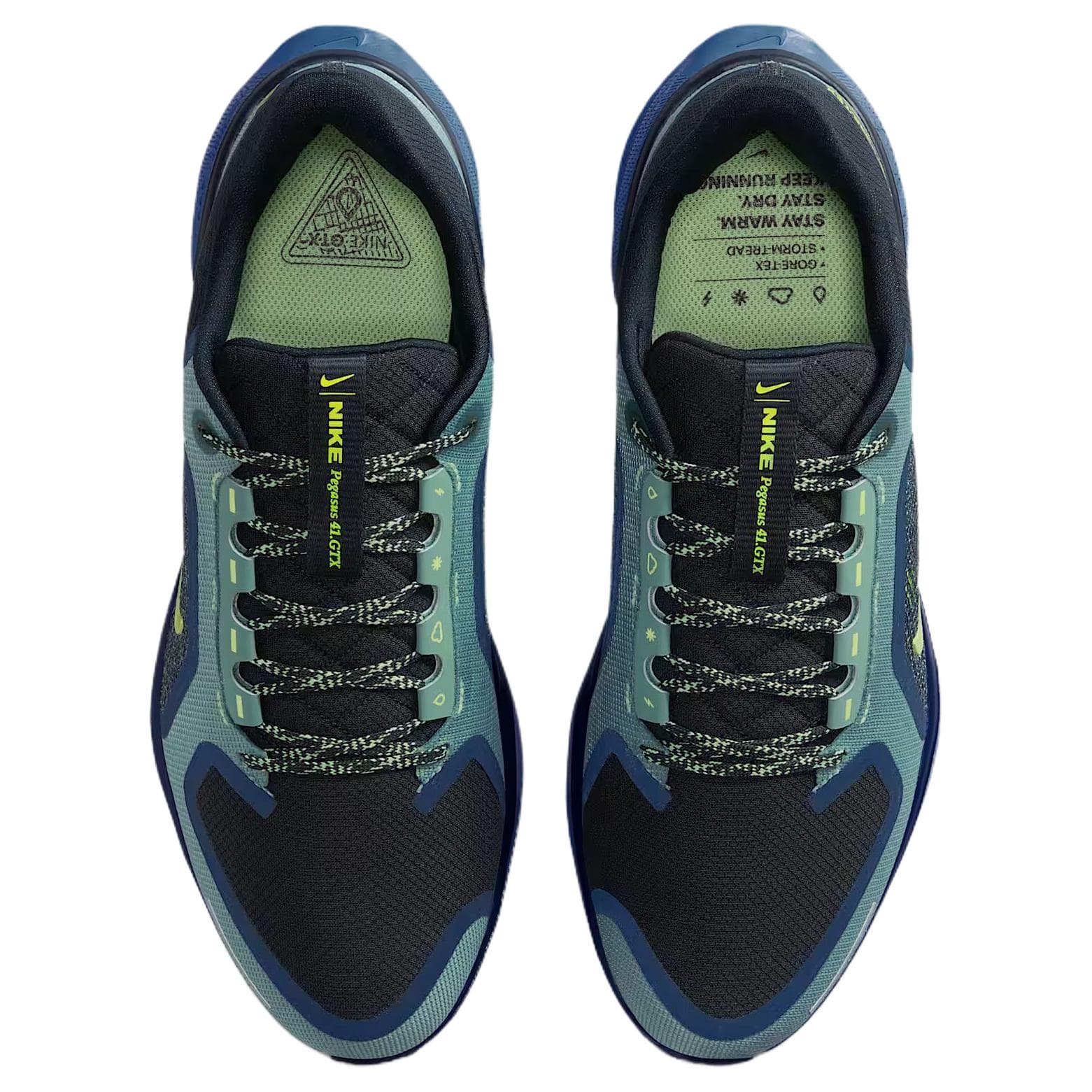Кроссовки для бега Nike Pegasus 41 Повседневная Беговая обувь для длинных дистанций Спринт Мужская Оливково-зеленая - изображение 3