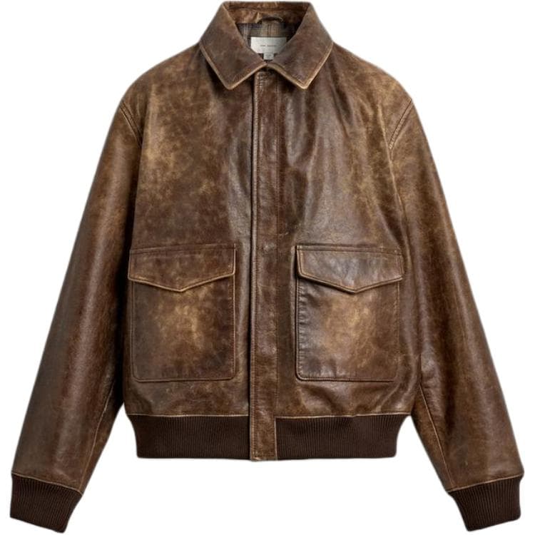 Кожаная куртки ZARA - изображение 1