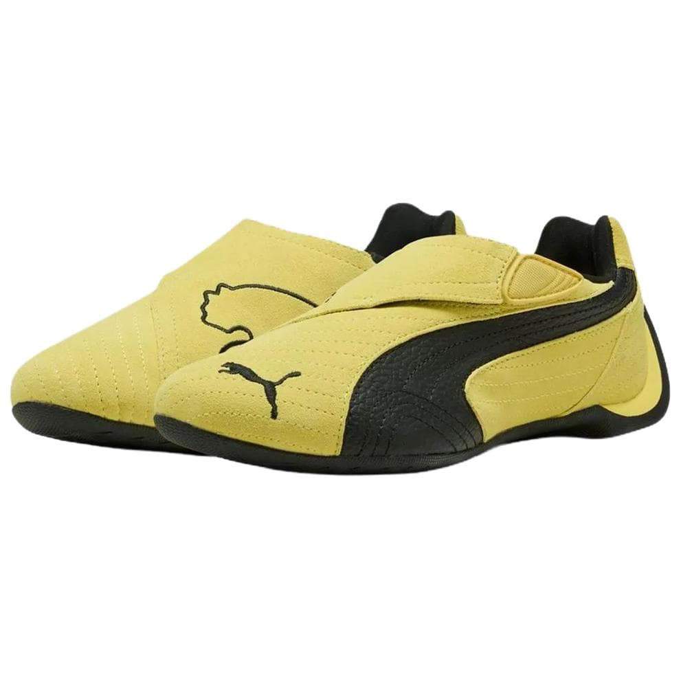 Кроссовки PUMA Slipcat Повседневная обувь Унисекс Желтый Черный - изображение 3