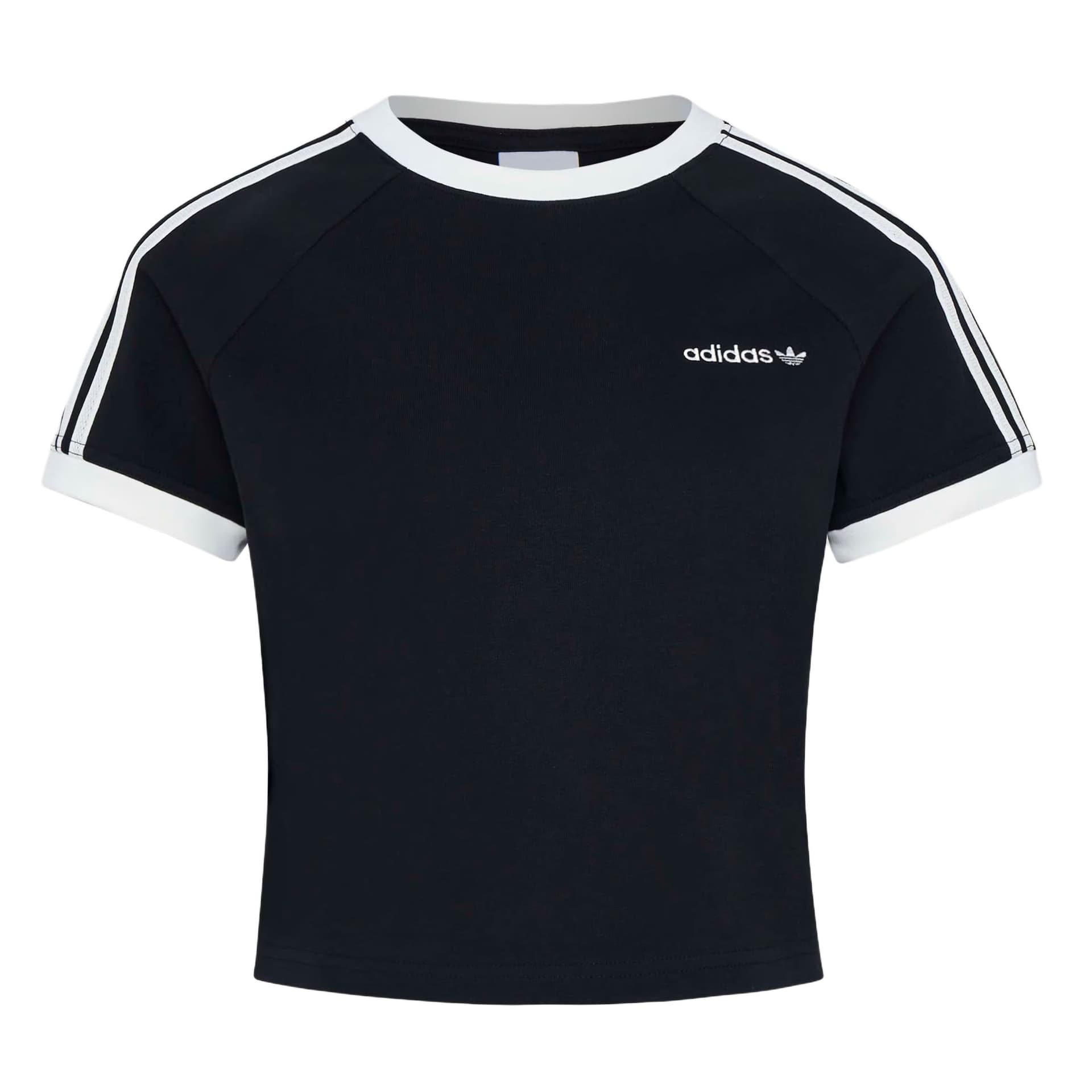 Футболка Adidas Originals Черные Женские T-рубашки - изображение 1