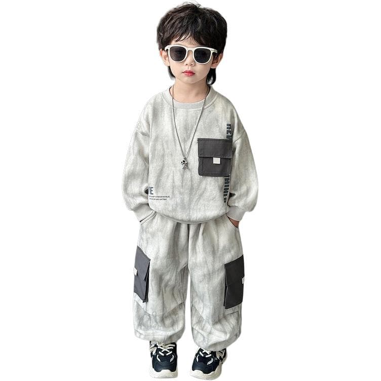 EASTERN CAMEL Серый Kids Повседневные спортивные костюмы Наборы - изображение 1