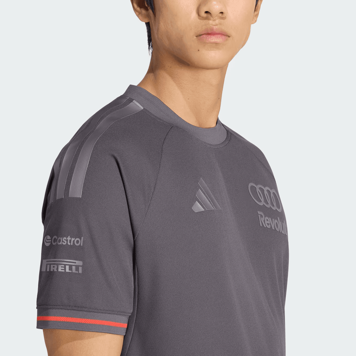 Футболка Adidas x Audi Revolut F1 T Рубашка Мужская - изображение 2